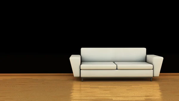 Sofa in 3D — Stock Photo, Image