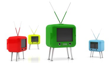 Retro tv 3D