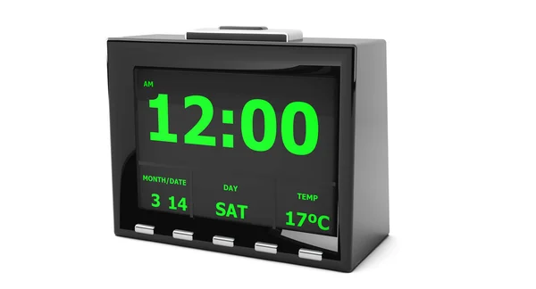 Digital Clock in 3d — Stok fotoğraf