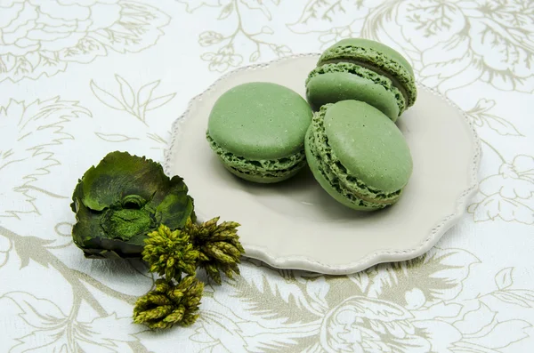 Macarrones verdes — Foto de Stock