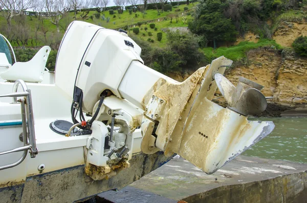 Un motor de barco — Foto de Stock