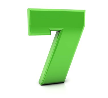 3D sayı yedi