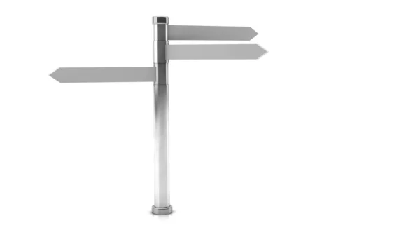 Signpost in 3d — Stock Photo, Image