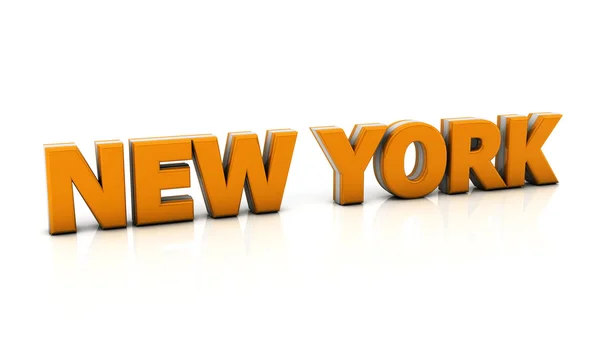 New york i 3d — Stockfoto