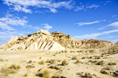 bardenas reales navarre içinde çöl