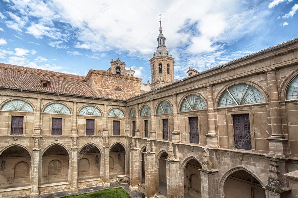 Monastery of San Millan de Yuso in La Rioja,Spain