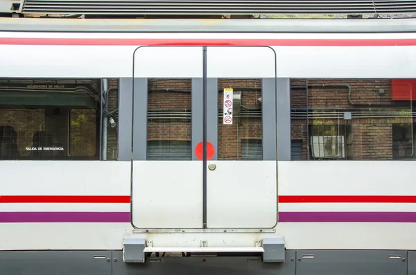 Porta del treno — Foto Stock