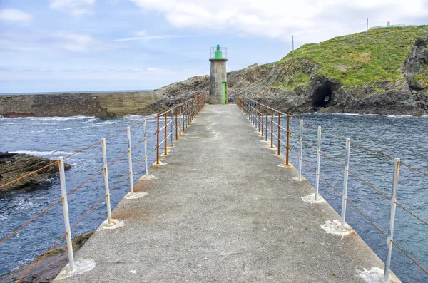 Viavelez lighthouse, Spain — Stock Photo, Image