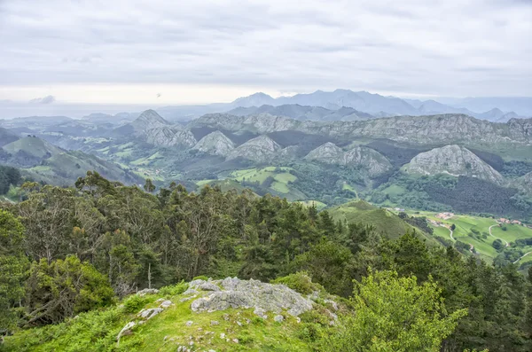 Vista dos Picos de Europa — Fotografia de Stock