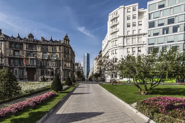 Praça de bilbao — Fotografia de Stock