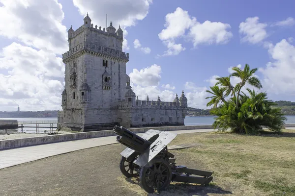 Belem Tower в Лиссабоне, Португалия — стоковое фото