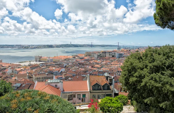 Panoramic view of Lisbon — Stock Photo, Image