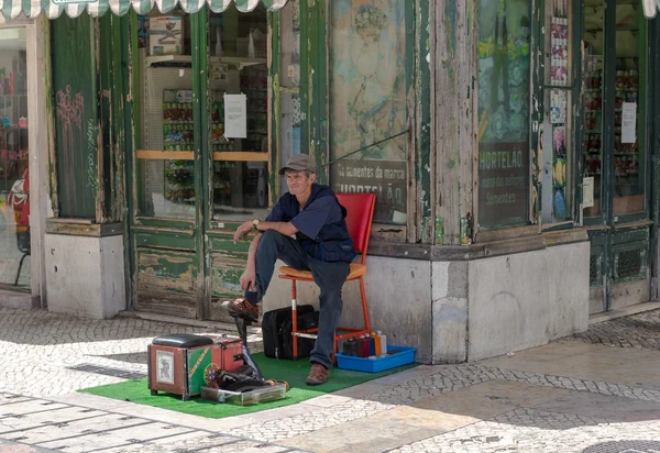 Shoeshine man — Stock Photo, Image