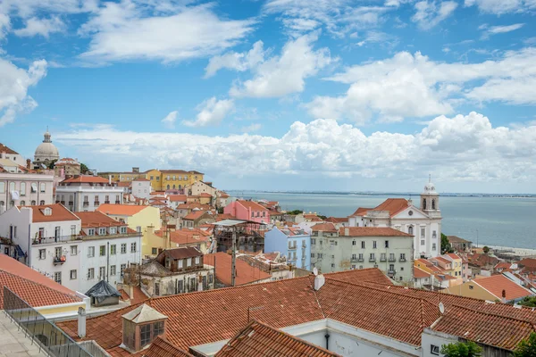 Panoramablick auf Lissabon — Stockfoto