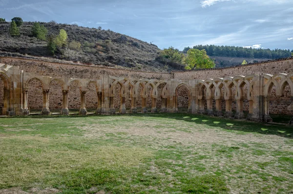 Kreuzgang Kloster in Spanien — Stockfoto
