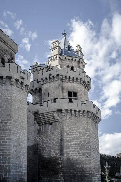 Olite hrad, navarre — Stock fotografie