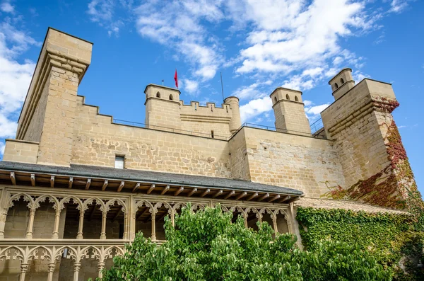 Castelo de Olite, Navarra — Fotografia de Stock