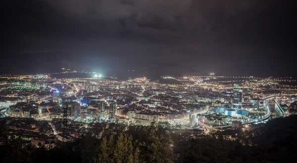 Вид на город Бильбао, Испания — стоковое фото