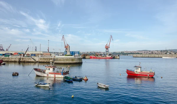 Hafen von Santurtzi — Stockfoto