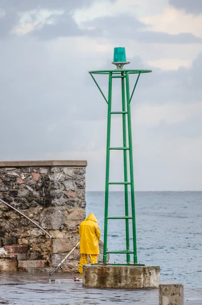 Pescatore in Spagna — Foto Stock