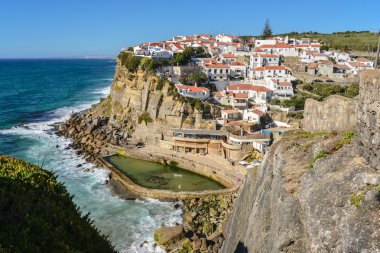 Azenhas do Mar, Portugal clipart