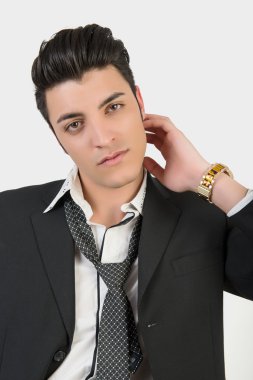 moda genç adam  