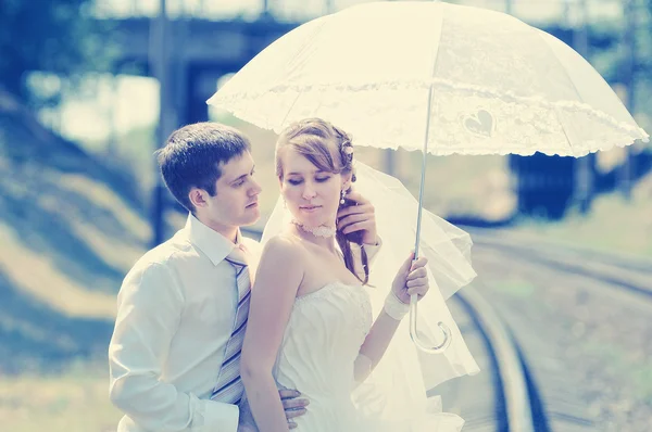 Newlyweds — Stock Photo, Image