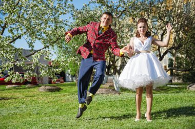 retro tarzı düğün