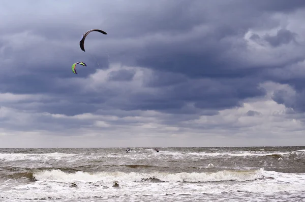Kitesurfing — Stok Foto