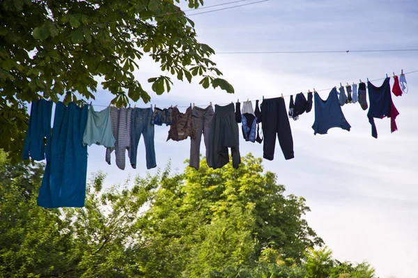 Clothesline — Stock Photo, Image