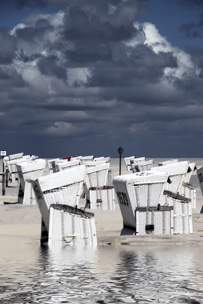 Strandstolar — Stockfoto