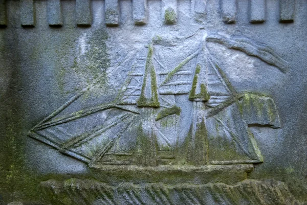 Grave of a sailor — Stock Photo, Image