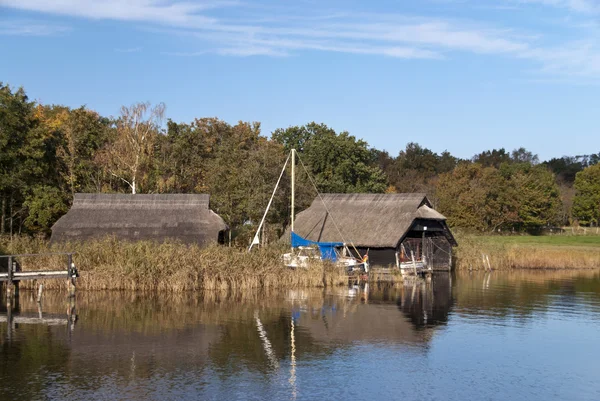 Visserij hut — Stockfoto