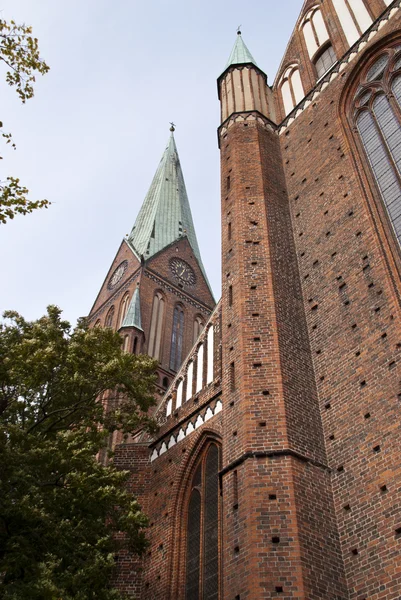 Katedra w Schwerinie — Zdjęcie stockowe