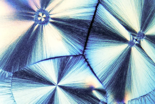 Micro kristallen — Stockfoto