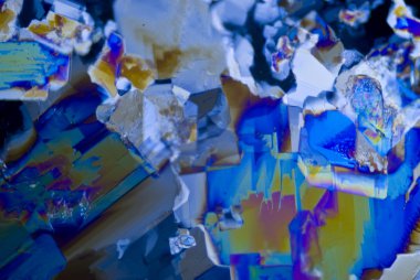 sakarin microcrystals