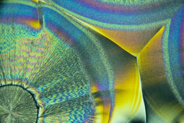 Microcrystals van ascorbinezuur — Stockfoto