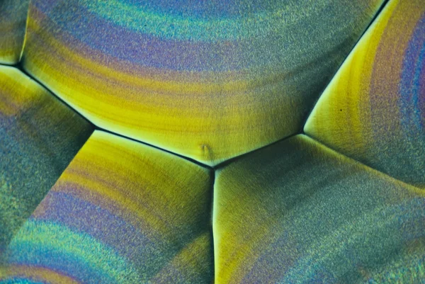 Mikrokristalle der Ascorbinsäure — Stockfoto