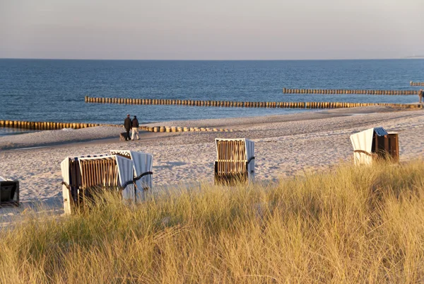 Sedie da spiaggia — Foto Stock