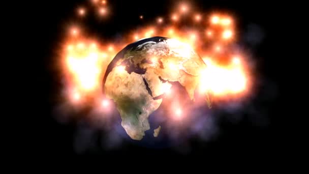 Burning Earth — Stock Video © 3quarks #16318083 Burning Earth — Stock Video © 3quarks #16318083