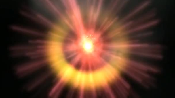 Kosmische explosie — Stockvideo