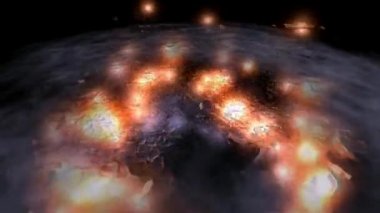 parlayan fütüristik renk soyut