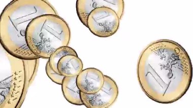 dönen Euro animasyon