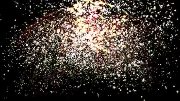 Fireworks Animation — Stockvideo