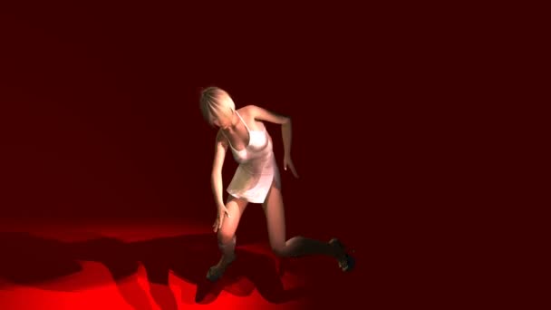 Animation femme dansante 