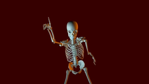 Animation du squelette dansant 