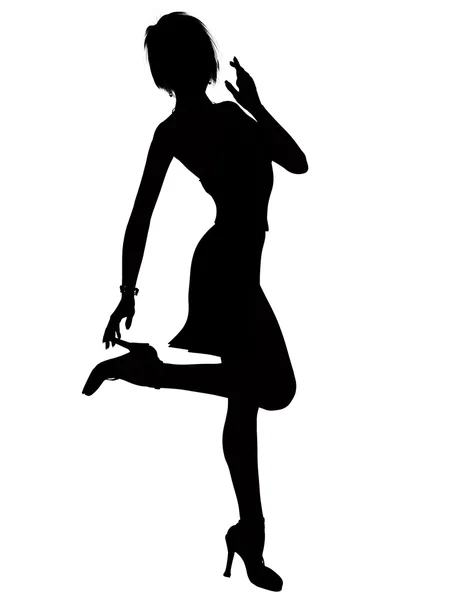 Dancing Girl — Stock Photo, Image