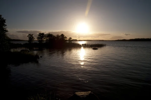Lake asnen İsveç'te — Stok fotoğraf