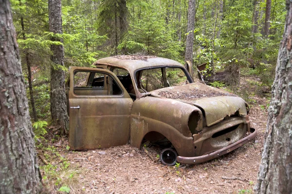 Auto výpis v kirkoe mosse — Stock fotografie