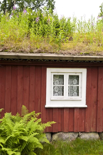 Casa na Suécia — Fotografia de Stock